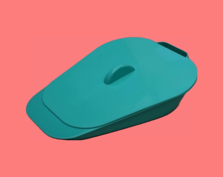Incontinence slipper bed pan